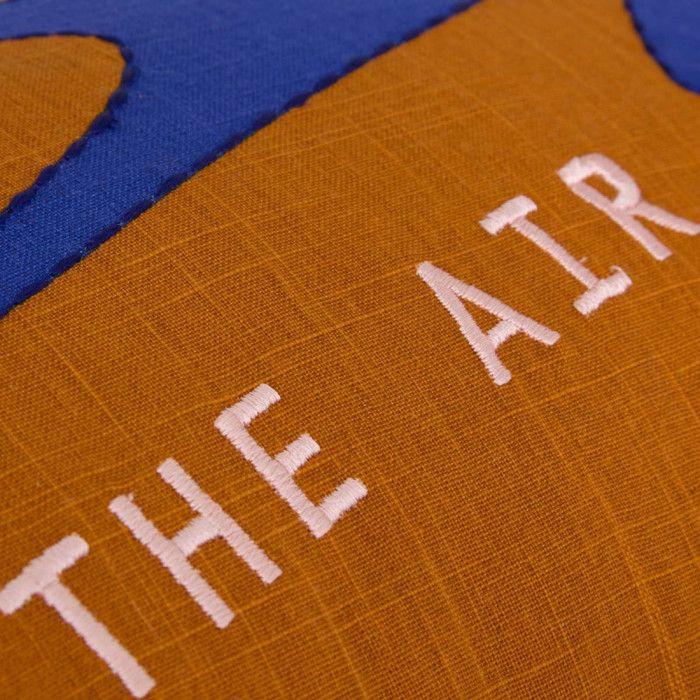 Coussin "Libertad" 38 x 58 cm terracotta Atmosphera