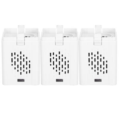 3 Stück Aquarienfilter Eimer und Wasserreinigungsfiltermedien Pad Aquarienfiltersets S