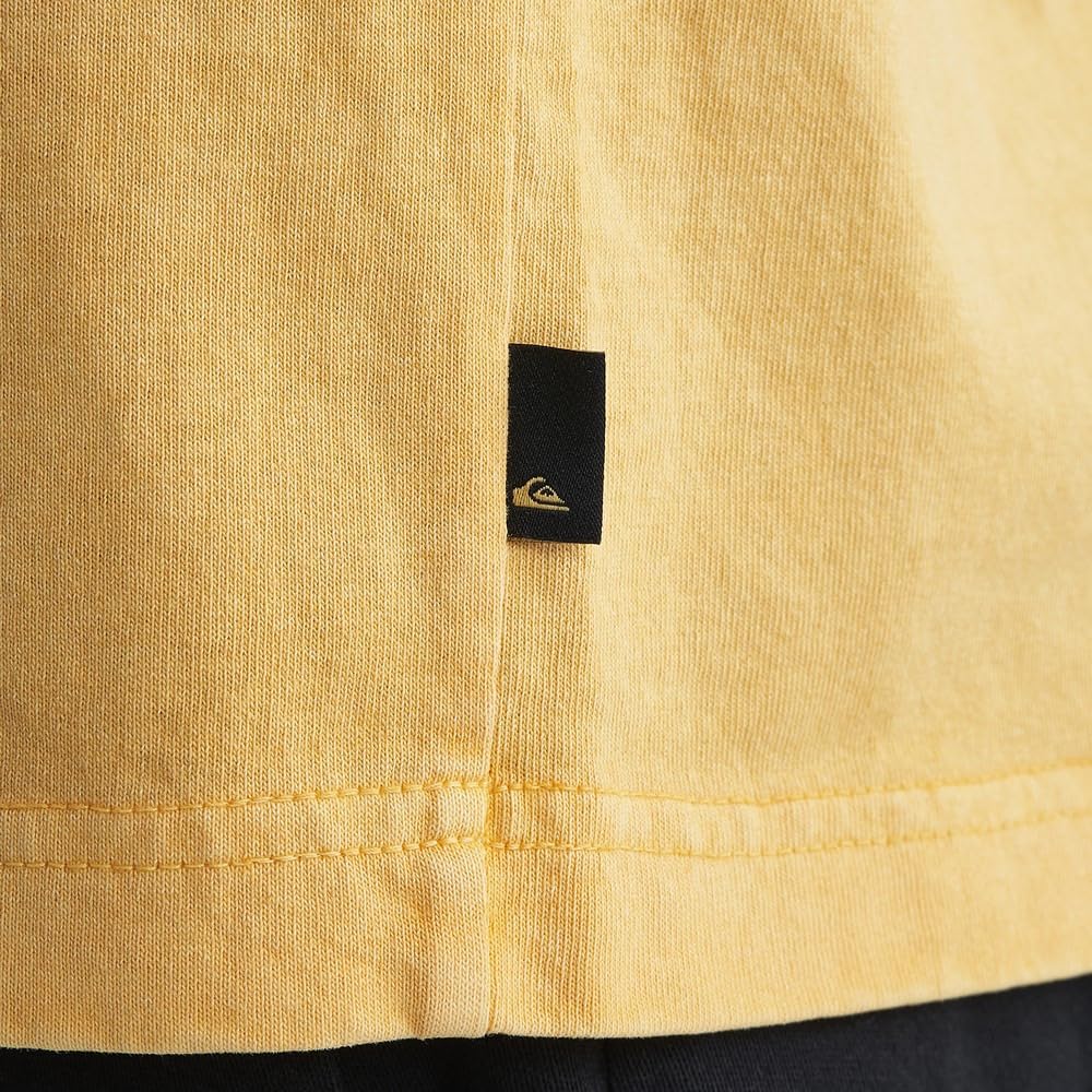 Pigmented US Cotton QUIKSILVER Logo T-Shirt QST241004 YEL M