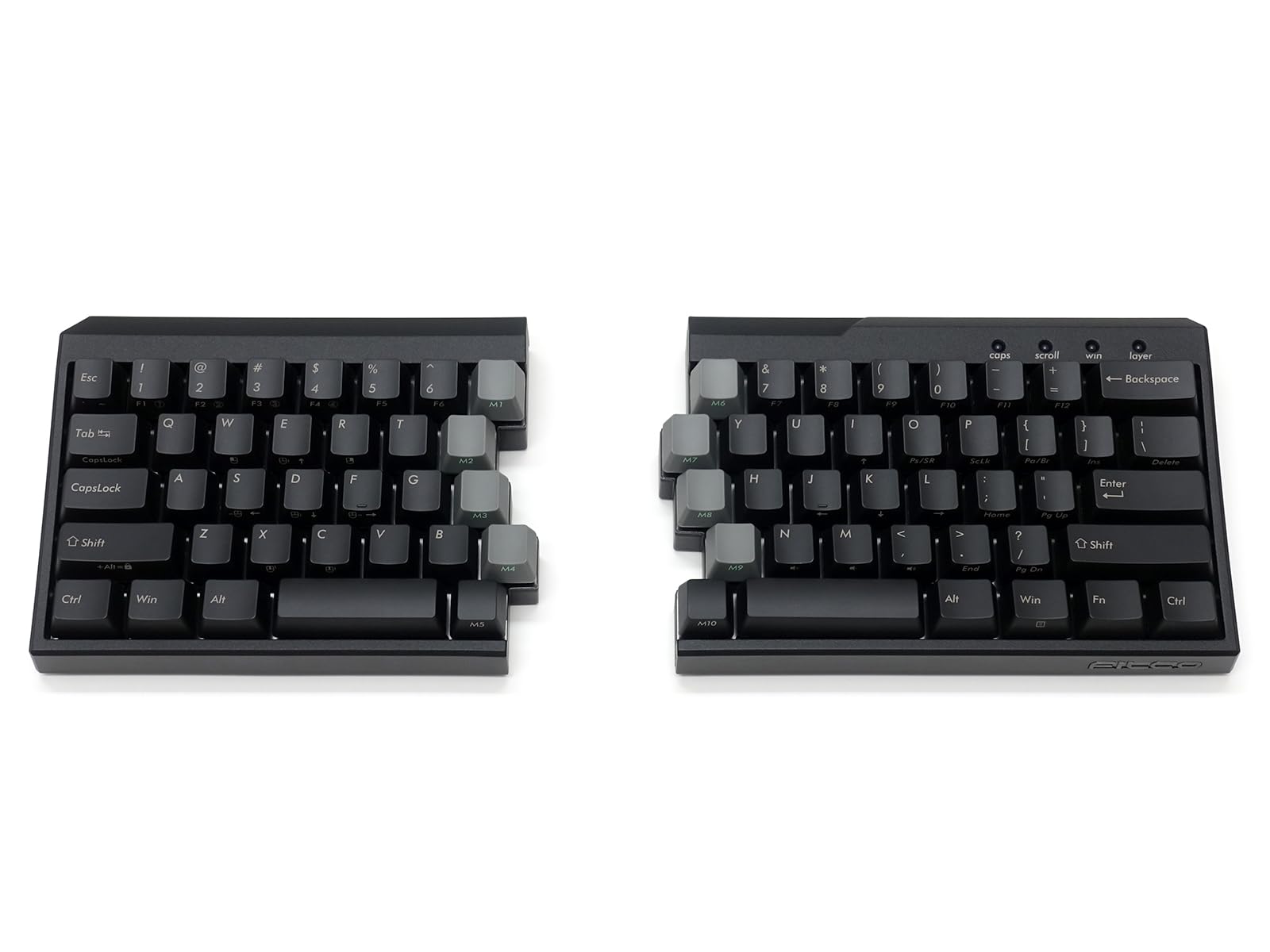 

FILCO Majestouch Xacro M10SP Left and Right Separated Type English Layout 72 Keys CHERRY MX Brown Axis Programming Compatible Equipped with 10 Macro