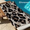 INS Clasic Imprimeu Leopard Uscare Rapidă Prosop de Baie Microfibră Prosop de Plajă Greutate Redusă Înot Camping Yoga Plajă Exterior