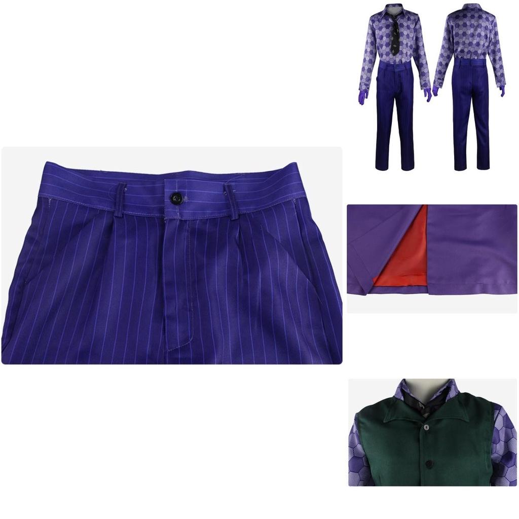 The Dark Knight Joker Suit Coat Cosplay Costume For Halloween And More