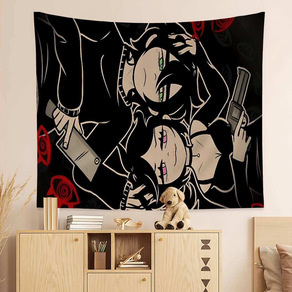 The Coffin Of Andy And Leyley Game Printed Large Wall Tapestry Wall Hanging Decoration Household Decor Blanket