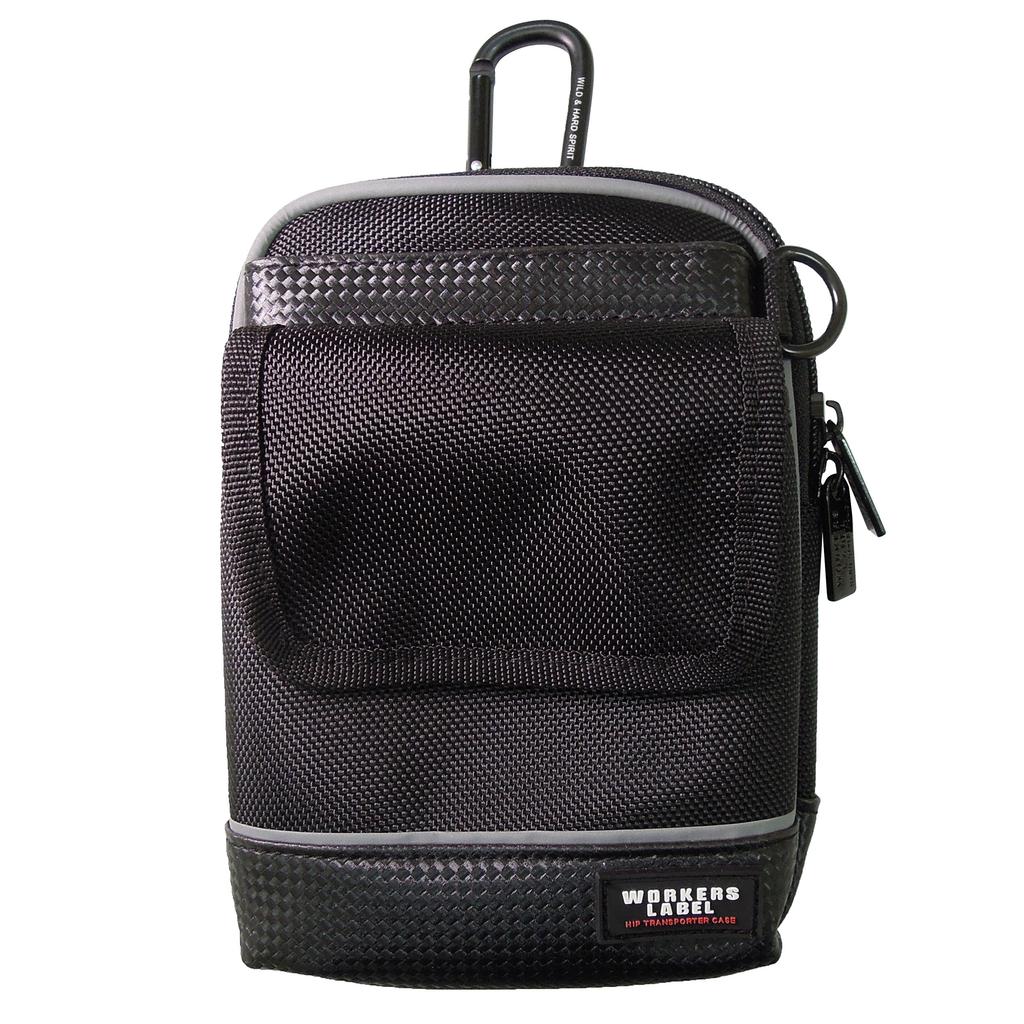 Small Item Case with Reflective Black [Bouken Club] RF-104 Pouch, Lines,