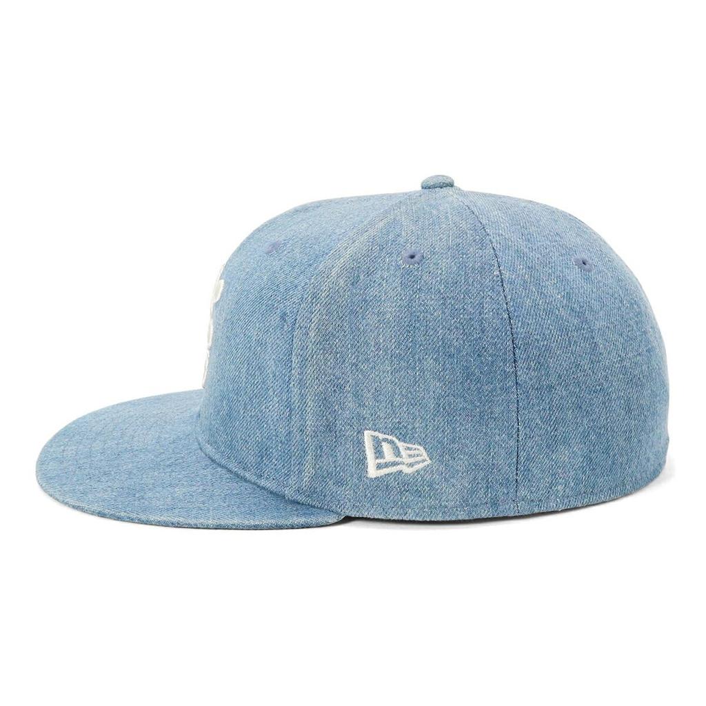 New Era 59FIFTY CLASSICNE Washed Denim 7 5950 CLASSIC NE REAR EMB NER36C5965 Cap, 1/2 Count, WDNM, 14388870,