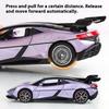 1/32 alloy die-cast BYD U9 sports car model simulation sound and light collection decorations children's toy car boys holiday gifts
