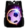 Football School Bag High Definition Waterproof Printing Multi-Functional Load Reduction Ridge Backpack