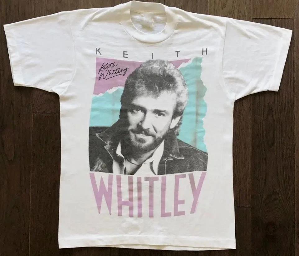 

Vintage Country Music Keith Whitley T-Shirt White Unisex Size S-5XL 3XL