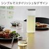 Yamazaki Water-Splash Filter Pitcher (2-Pack) Tower 1.2L Black 10238x2