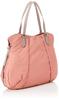 Recycled Nylon Front Tuck 2way Tote M Size Coral [Isaac] Y01-02-03