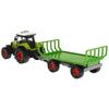Tractor Tractor Agricultural Machine Trailer Straw Transport Light Sound