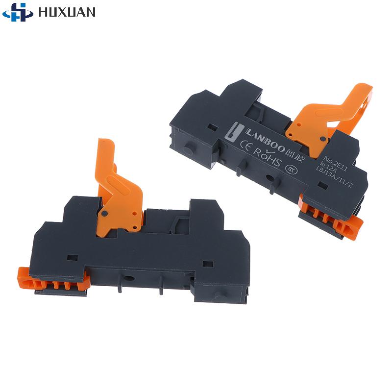 1Pcs 5Pin 8Pin Narrow Type Relay Base LBJ13A Series Precision Manufacturing 2NO2NC For DC12V/24V/48V AC24V/110V/220V