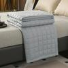 Solid Color Lightweight Summer Quilt - Single/Double, Machine Washable, Ideal for Home or Dorm