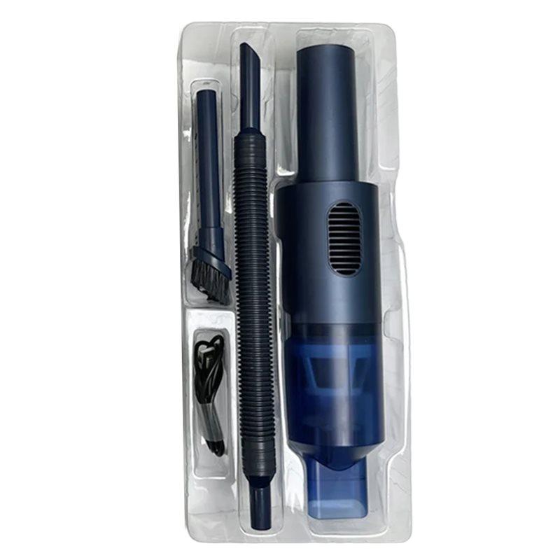 A78E-Multi-Functional Wireless Car Vacuum Cleaner 17000 Pa Strong Suction Handheld Rechargeable Battery Power Grey