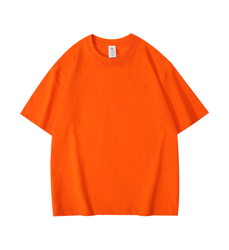 Men Women Green T-shirt Cotton Short-sleeved Top Korean T-shirt Green Thick Cotton Half-sleeve Unisex T Shirt
