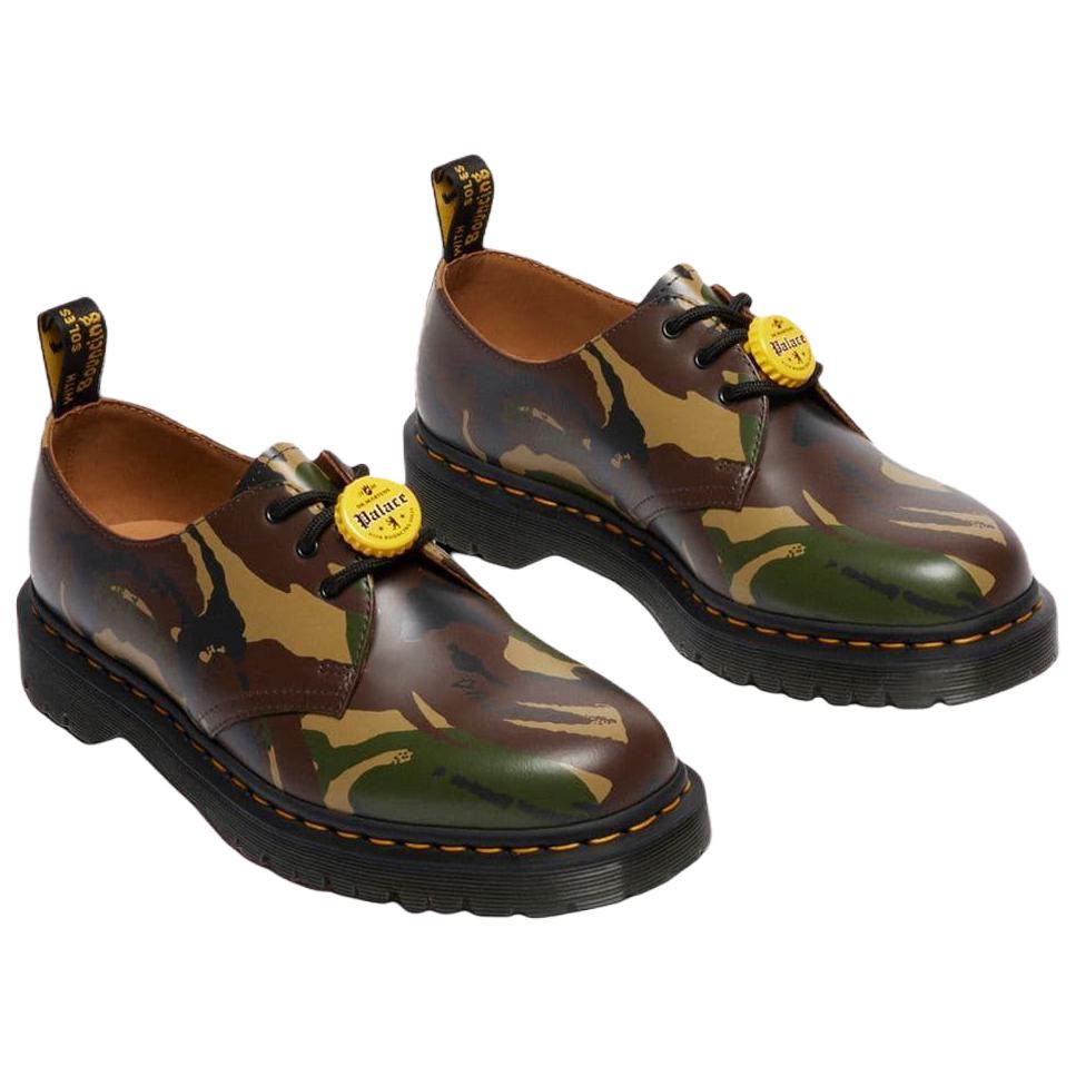 Dr. Martens Palace x 1461 Woodland Camo Unisex Tenisky Zelené 41828200