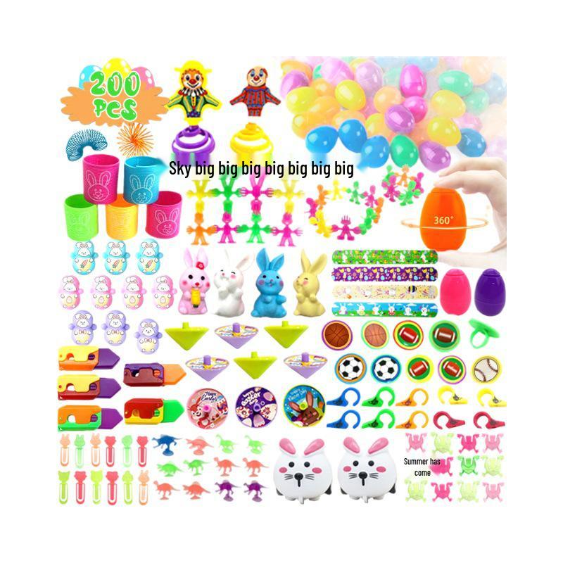 Children's DIY Bunny Car Easter Egg Set - Easter Toy & Gashapon Gifts 2026