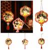 PVC 2025 Snake Year Portable Lantern Chinese Style Children Handheld Lantern  Hanfu Accessories