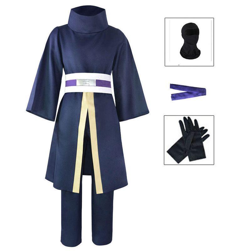 Ninja Shippuden Character Cosplay Uchiha Obito Cosplay Costume Anime Men's and Women's Cosplay Clothing in Stock