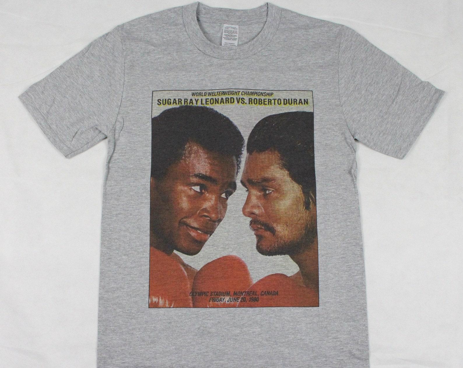 Футболка Sugar Ray Leonard vs Roberto Duran - Бой No Mas L