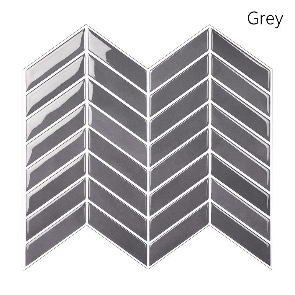 

Водонепроницаемые самоклеящиеся наклейки на плитку для стен, маслостойкие, против загрязнений, влагостойкие, сделай сам, наклейка для плиты серый