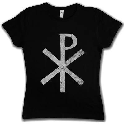 CHI RHO SYMBOL T SHIRT Àú ß XP Ichtys Jesus Christus Christ Pax Christi