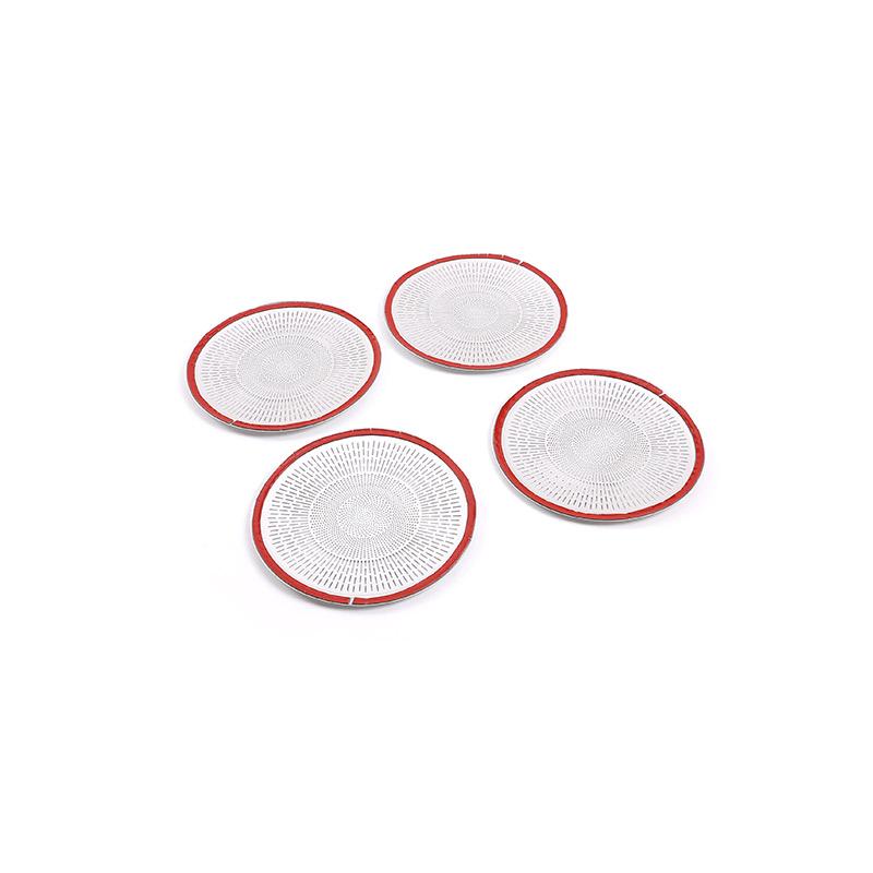 Car Styling Door Audio Speaker Net A-Pillar Horn Cover Trim For Land Rover Range Rover Evoque 2019 2020 Aluminum Alloy