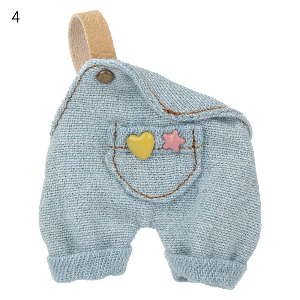 1/12 Dolls Casual Wears Casual Pants Fashion Jeans Overalls T-shirt Clothes Accessories