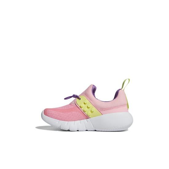 

adidas LEGO x RapidaZen J Light Pink Semi Frozen Yellow FZ0396 EU 35 светло-розовый/жёлтый