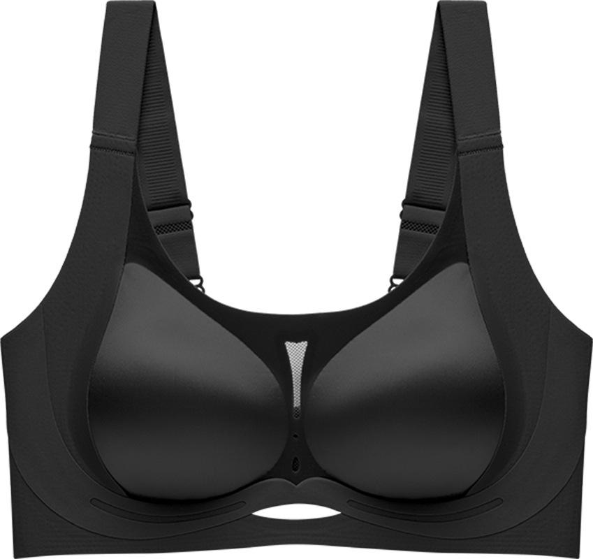 Soft Support Seamless Bra For Large Breast Side Support Push Up
