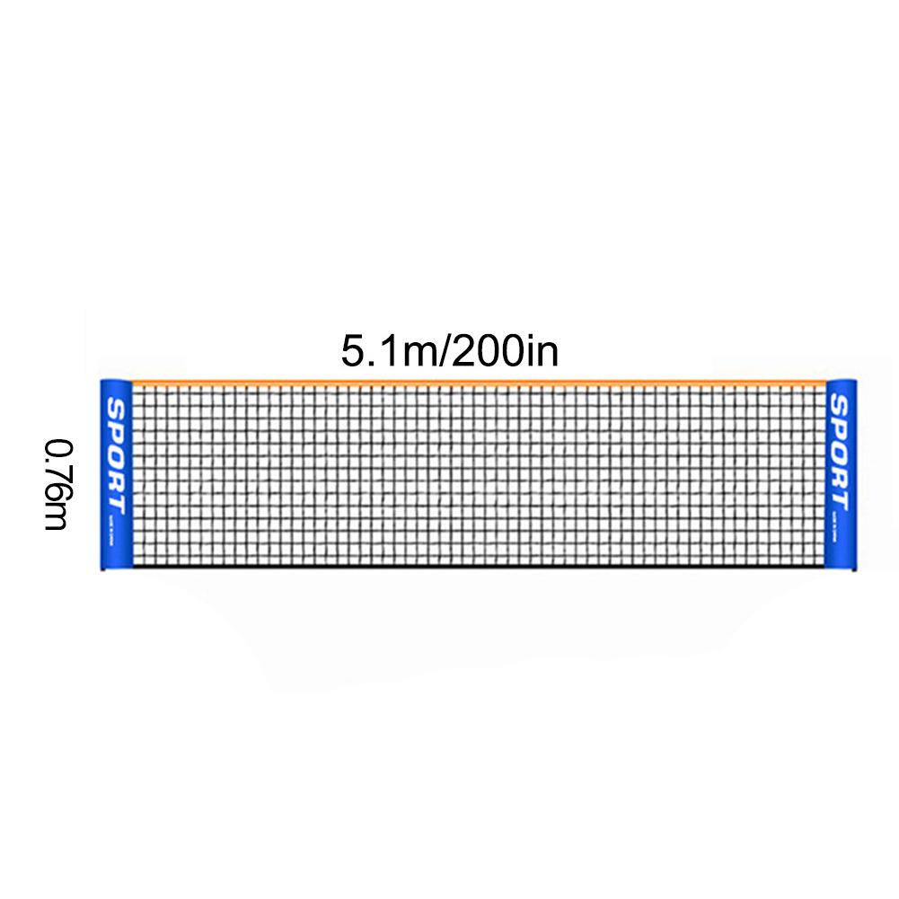 Professional Badminton Volleyball Tennis Net Standard Sports Training Nets Mesh