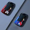 3/4 Przyciski Pokrowiec na Kluczyk Samochodowy z ABS i Włókna Węglowego Do Vw Volkswagen Golf 7 Mk7 Tiguan Mk2 Seat Ateca Leon Fr Ibiza Skoda Octavia Kodiaq