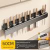 Stainless Steel No-Drill Kitchen Knife Holder