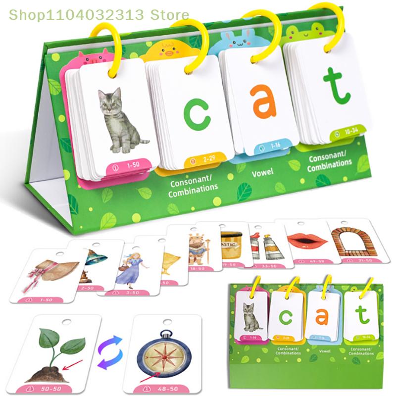 Interactive Activity Book Quiet Book Alphabet Stickers for Kids Brain Development
