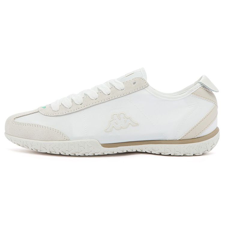 Kappa Fabric Comfortable Versatile Shock Absorbing Non-Slip Wear-Resistant Low-Top Casual Shoes Unisex casual shoes White K0CX5BB02-012D