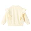 B.Duck Girls' Ruffle Hem Sweatshirt