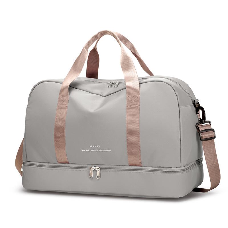 Unisex Yoga & Travel Bag: Large Capacity, Fitness, Wet/Dry Separation