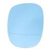 Right Passenger Side Heated Mirror Glass with Backing Plate Blue 51167252894 Rear View Mirror Glass Replacement for E90