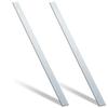 1Pcs 304 Stainlesss Steel Flat Bar,Length 500mm ,Brushed Finishing Trim Strips Sheet for DIY Craft Making