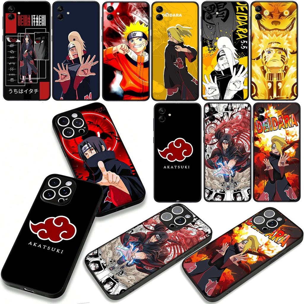 Pain Narutos Deidara Akatsuki Itachi Uchiha Case for Xiaomi Redmi 15C 15 A4 A5 9A 9T 10A 10C 9C NFC 14C Note 11 9 10 Pro 8T