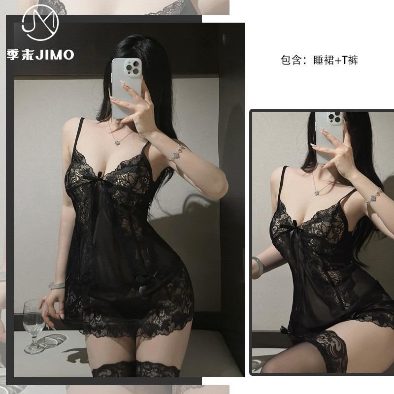 

Сексуальное нижнее белье Сладкий маленький повар Сексуальное кружево Милая киска Подвязка Хэллоуинский набор One size [recommended 80-65kg]