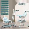 Multifunctional Foldable Baby High Chair: Portable, Rocking, and Dining Chair for Growing Children