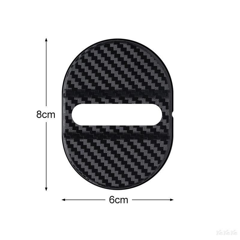 For Mercedes Benz 4PC Car Door Lock Anti Rust Protective Cover Car Door Lock Cover For Mercedes Benz AMG W124 W202 W203 W204 W210 W212 CLK Sticker