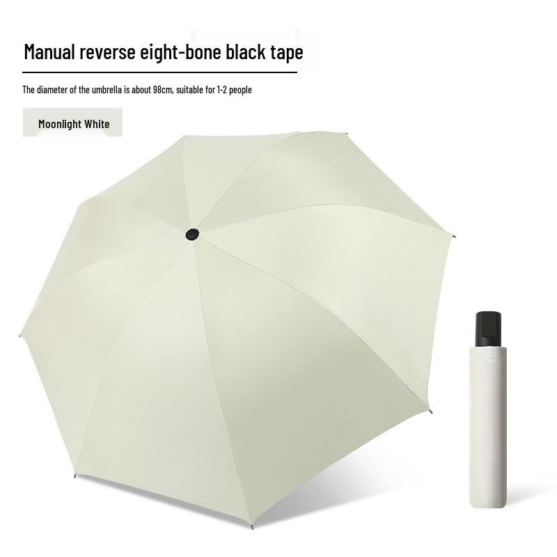Luxury Fully Automatic Folding Umbrella for Women & Men - Sunshade, Sunscreen, and Business Advertising Parasol.
