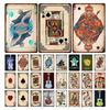 Poker Shabby Vintage Posters Music Piano Guitar Metal Plate Tin Sign Different Style Wall Decor Iron Painting Poker Decor Art