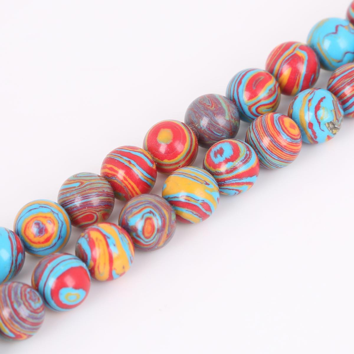 

Натуральные свободные каменные желто-синие красочные малахитовые круглые бусины диаметром 10 мм для изготовления ювелирных изделий, длина 15 дюймов 10mm 38pcs