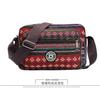 Multi Layer Messenger Bag Women Striped Canvas Single Bag Woman Mobile Phone Crossbody Bag Nylon Oxford Shoudler Bag