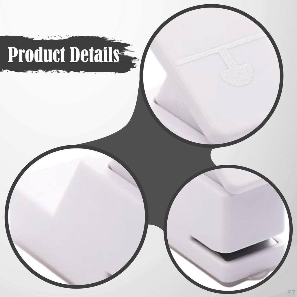 Perfurador para Crianças, Leve e Prático, Furo Único, Pastas Diários.