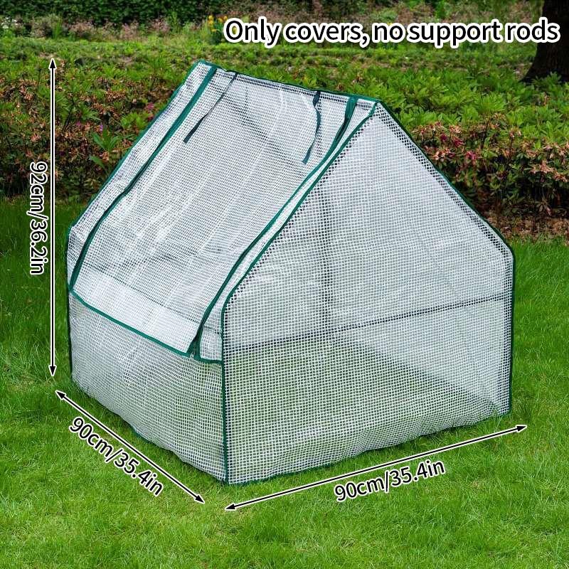 Garden Cover Seedling Plant Protection Cover Plant Winter Garden Greenhouse Mini Sunroom Balcony Home Transparent Foldable