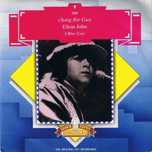

7inch Record ELTON JOHN - Song For Guy / Blue Eyes OG9791 Old Gold 1988 UK Pop Used